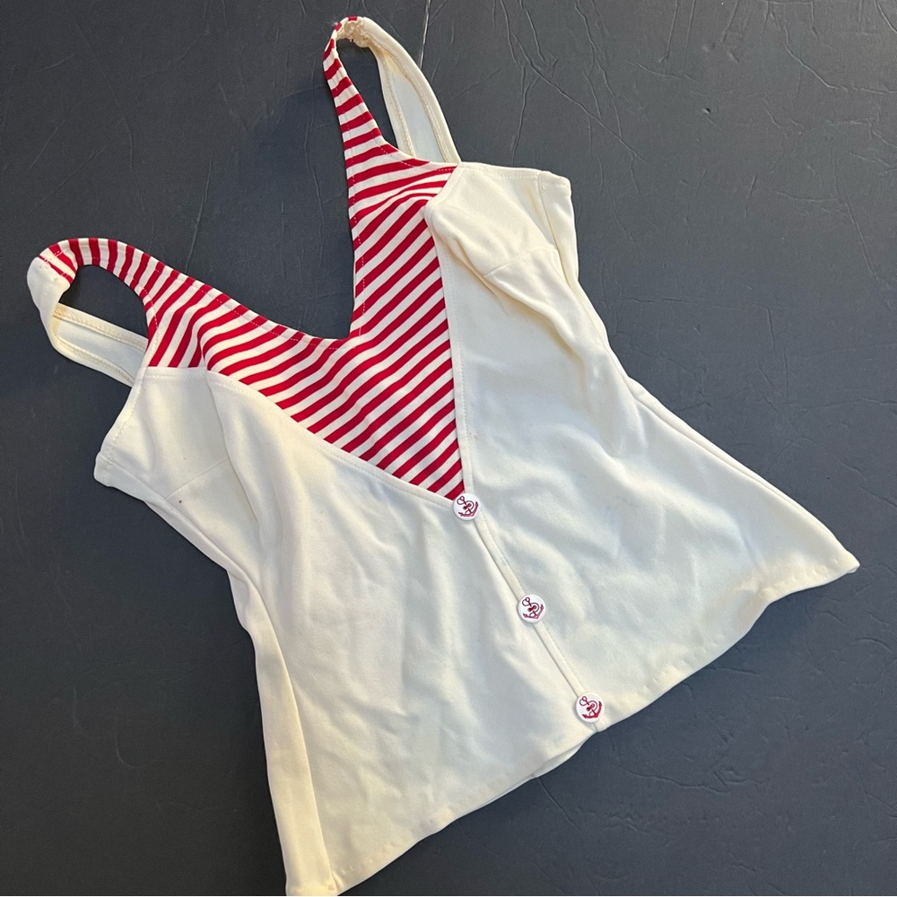 Vintage 50-60-s Surf Togs Swimsuit Top 38/16